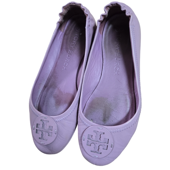 Tory Burch Shoes - Tory Burch size 9 lavender ballet flats